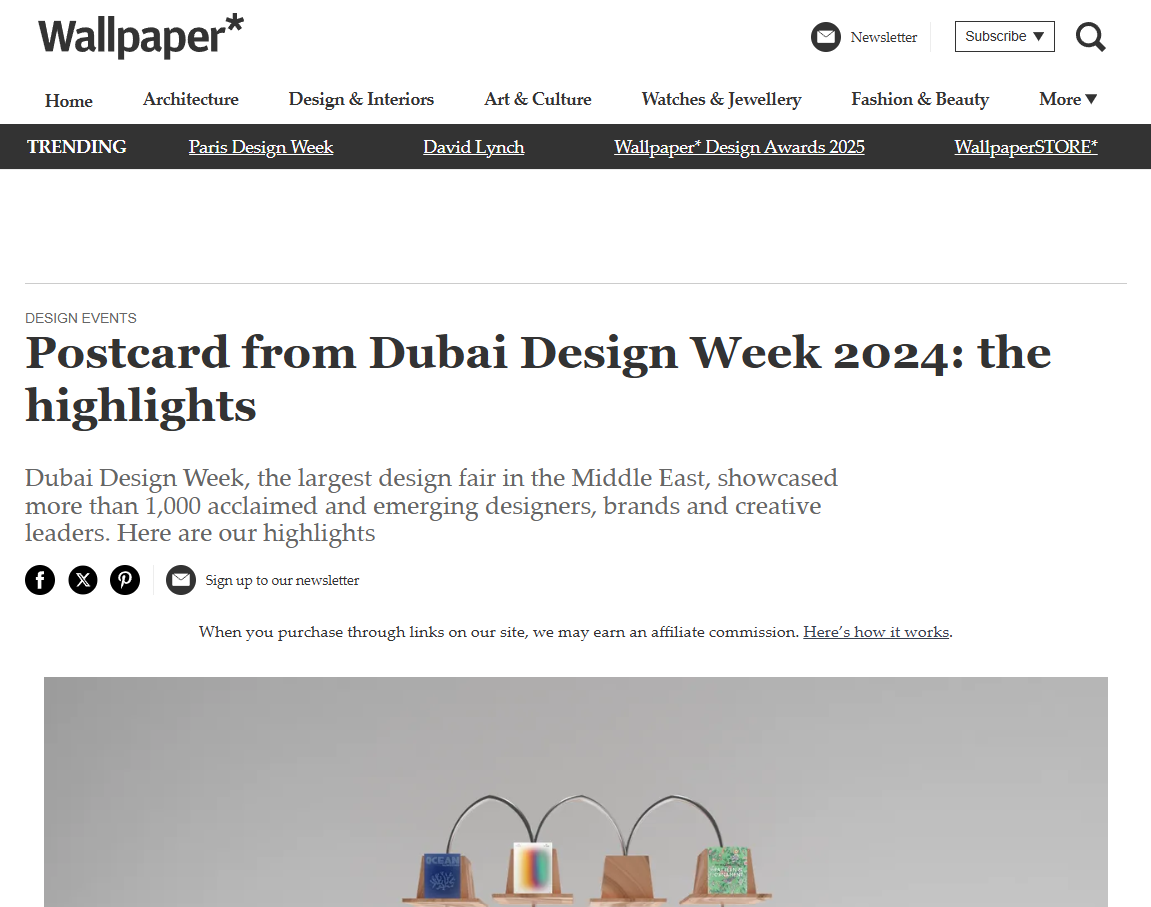 Postcard from Dubai Design Week 2024: the highlights